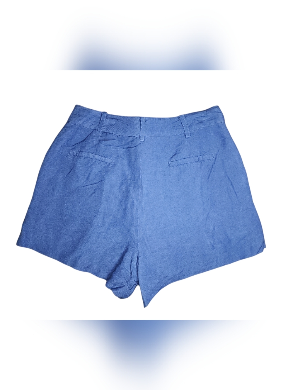 ASTR High-Waist Linen Blend Shorts, Women’s XS - Picture 2 of 5